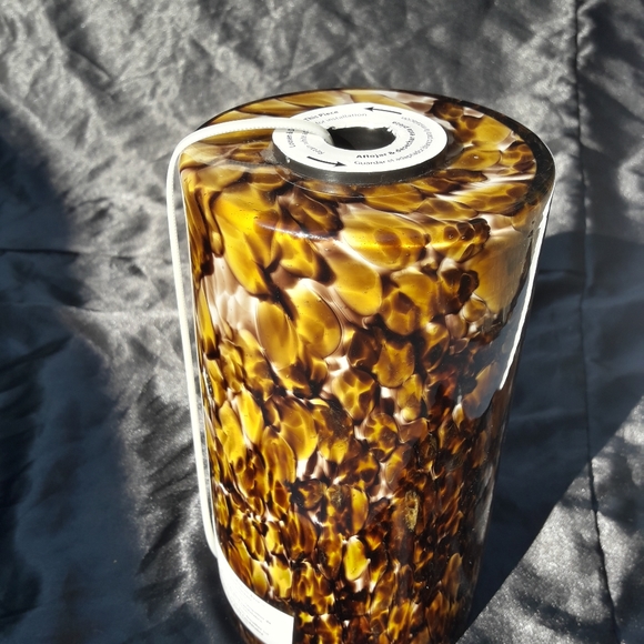 Light Globe Pendant Hand Blown Glass Animal Print - Picture 16 of 16